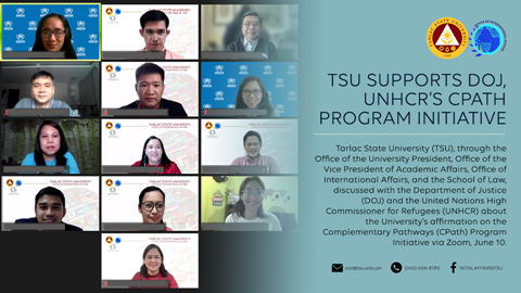 TSU supports DOJ, UNHCR's CPath program initiative