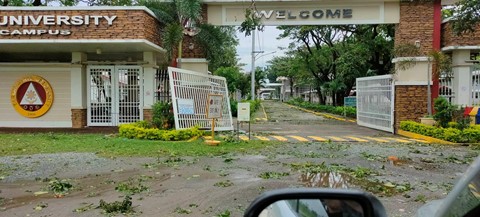 TSU-DRRMC leads inspection of campuses due to Typhoon Karding aftermath