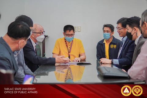 Daejin University of Korea meets with TSU officials for partnership